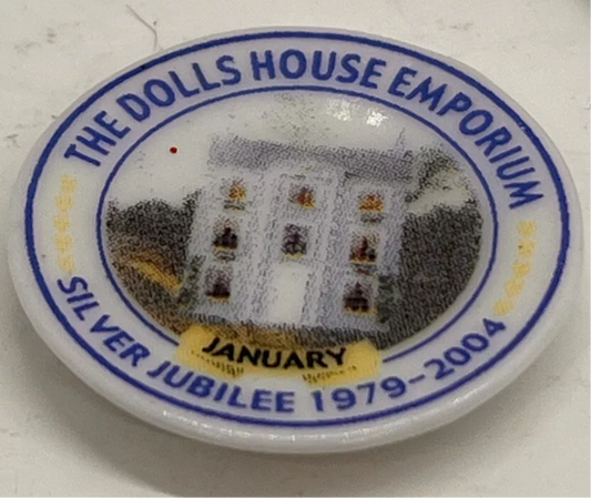 Dolls house emporium collectors plate January