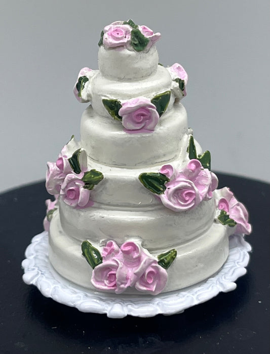 Dolls house wedding cake