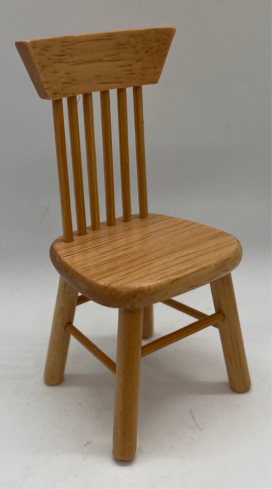 Dolls house chair pine