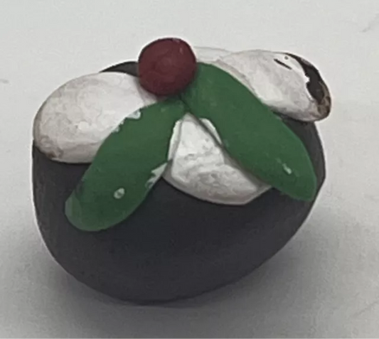 Dolls house Christmas pudding