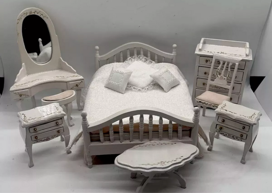 Dolls house bedroom set