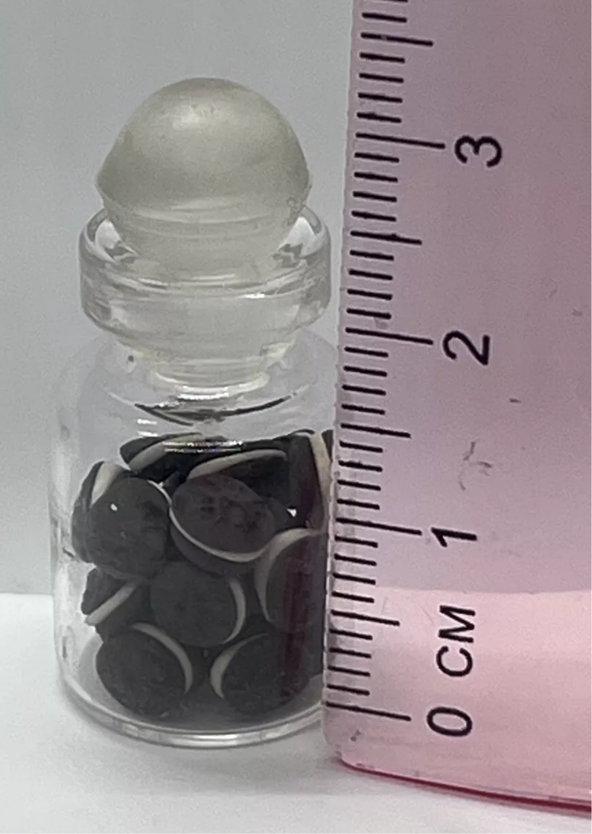 Dolls house Oreo’s in jar