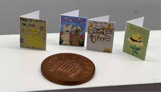 Dolls house Easter cards