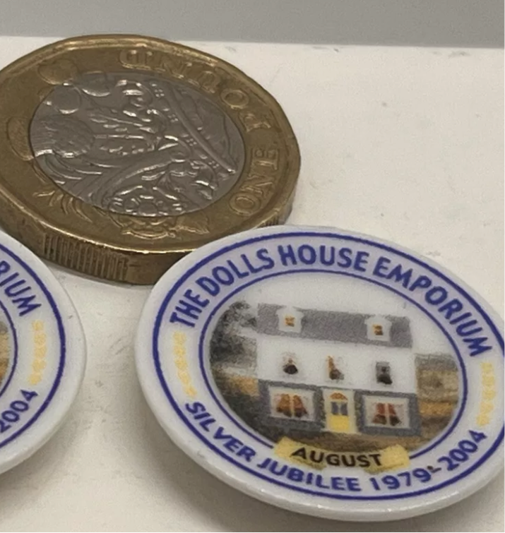 Dolls house emporium collectors plate April