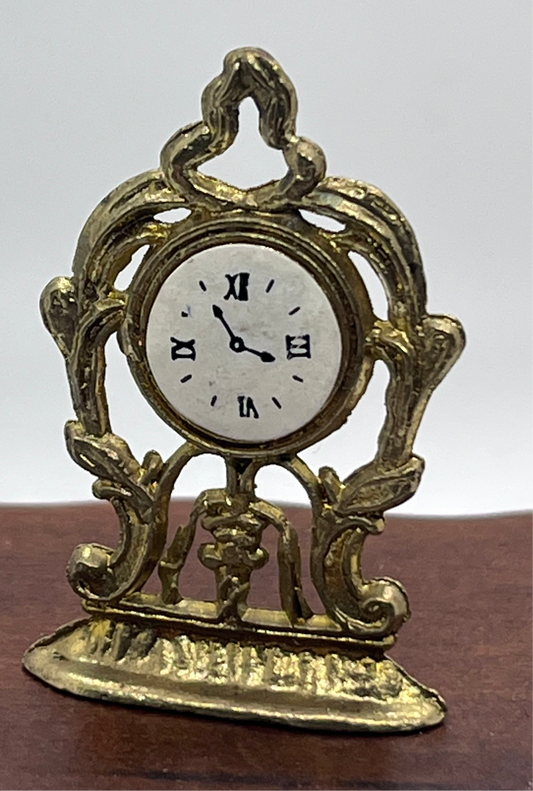 Dolls  house victorian mantle clock