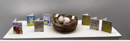 Dolls House Easter set New