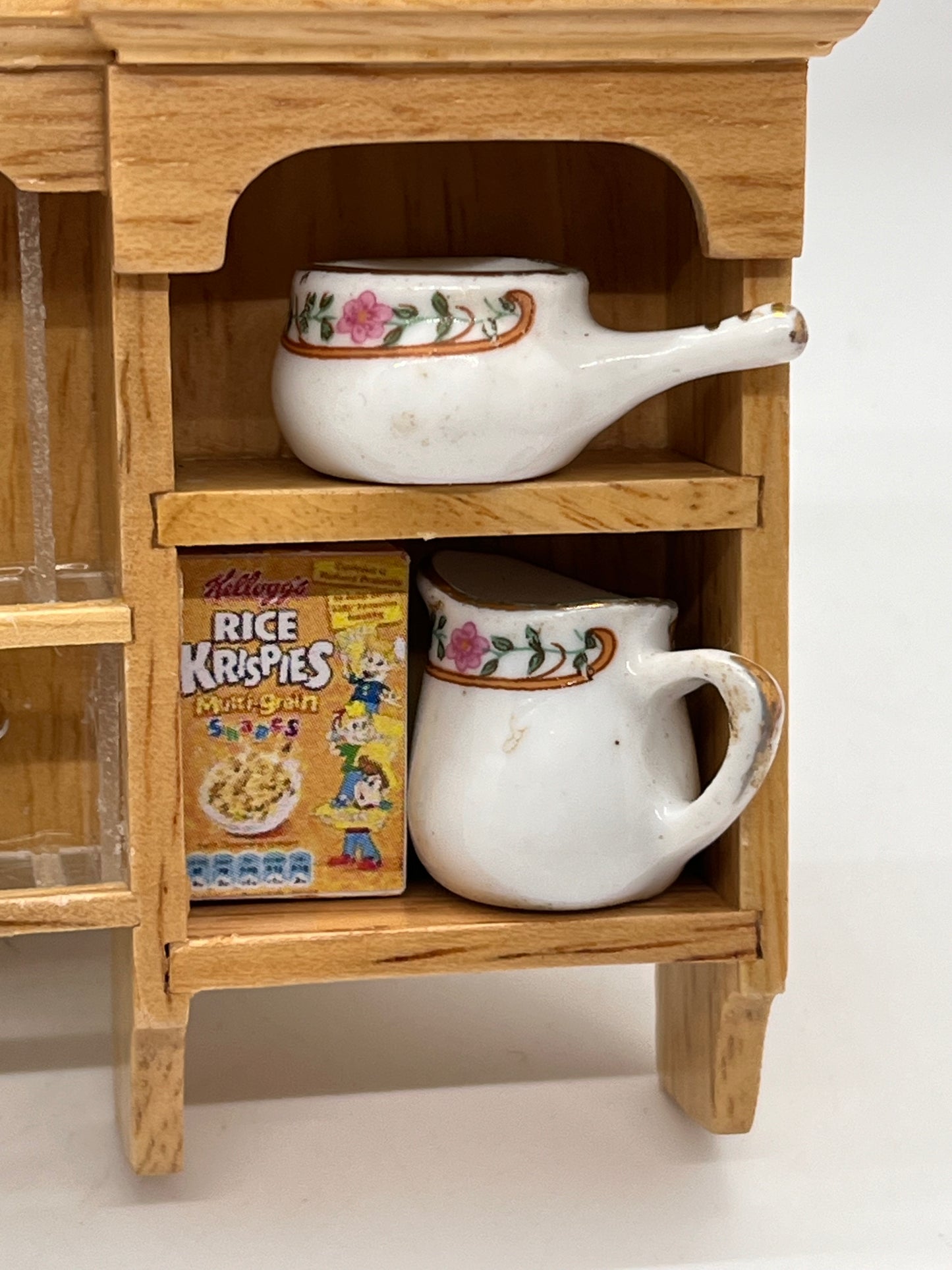 Dolls house filled wall unit