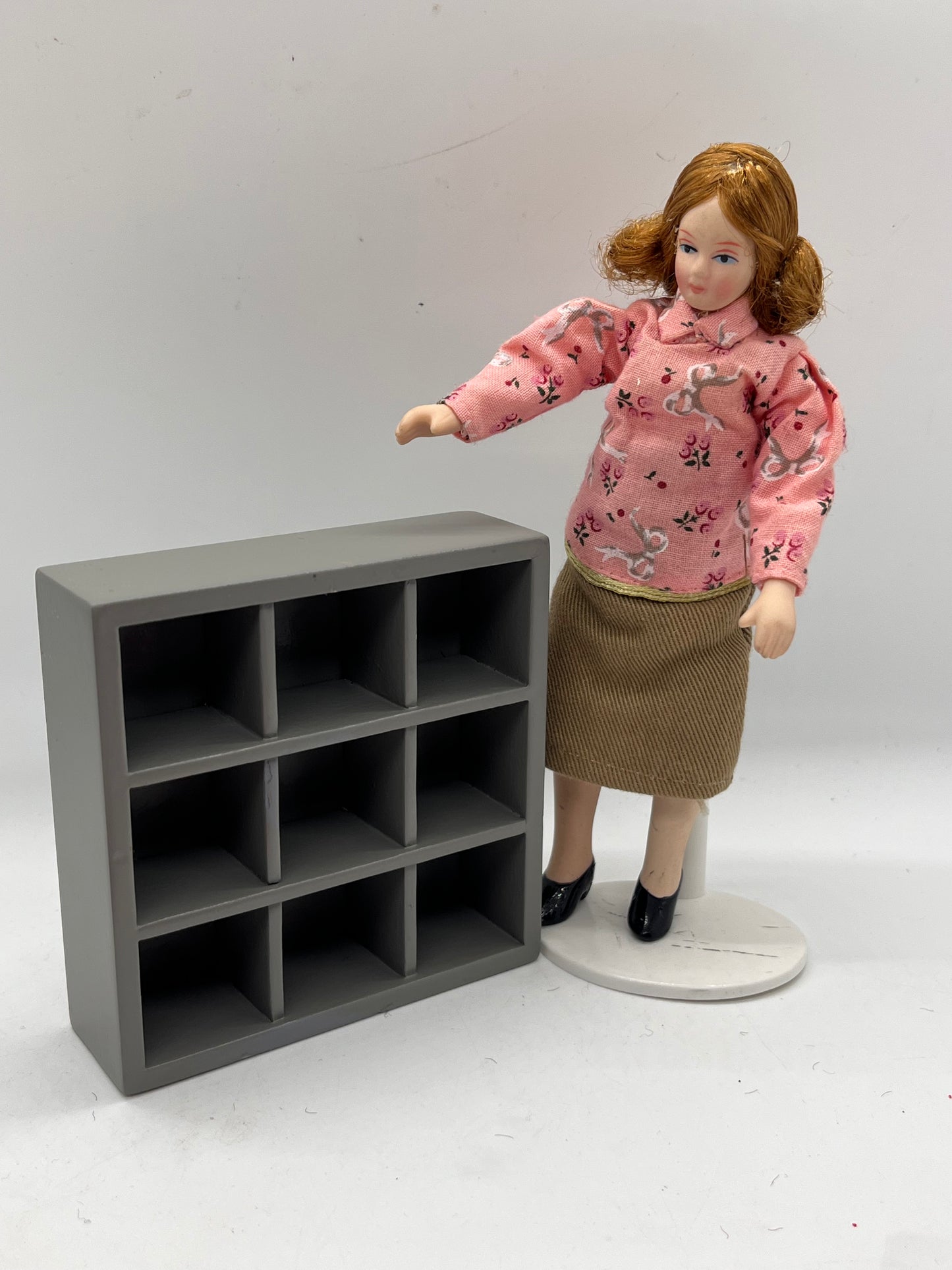 Dolls house wall unit wood