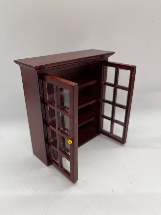 Dolls house wall cabinet